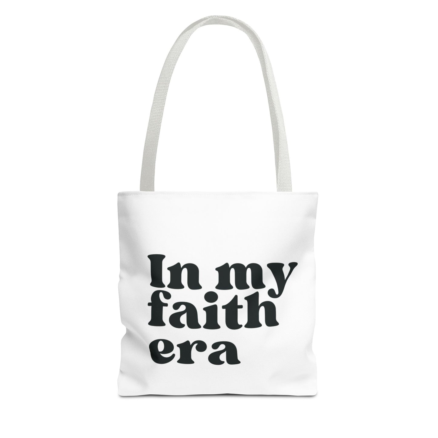 "In My Faith Era" Tote Bag