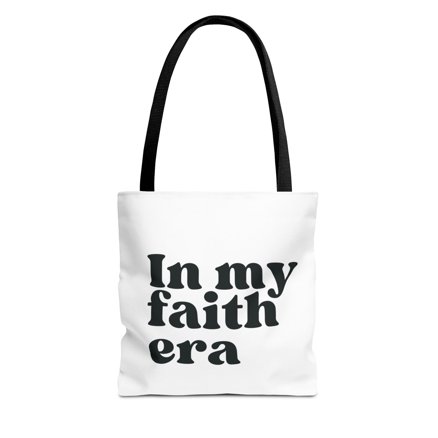 "In My Faith Era" Tote Bag