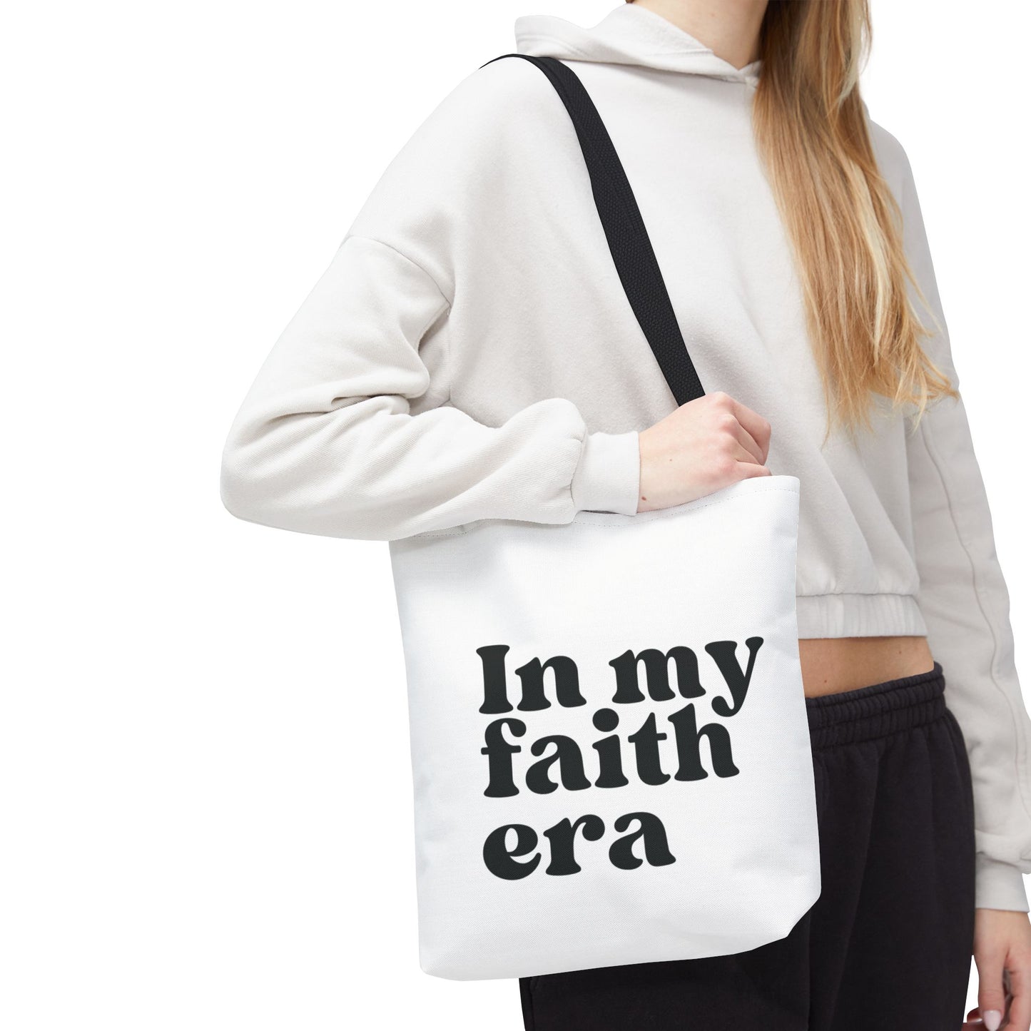 "In My Faith Era" Tote Bag