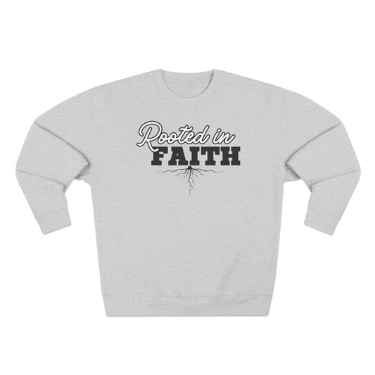 "Rooted in Faith" Unisex Crewneck Sweatshirt
