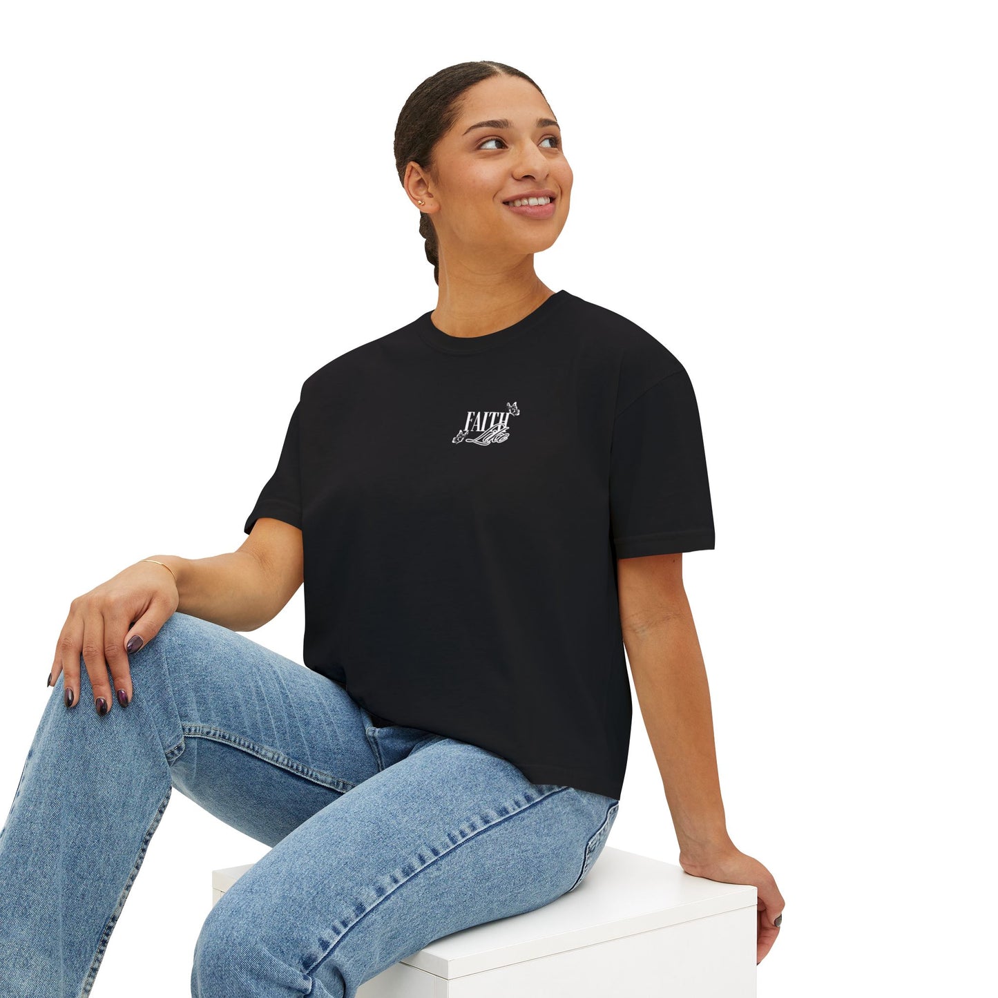 "Becoming Her Through Him" Tee