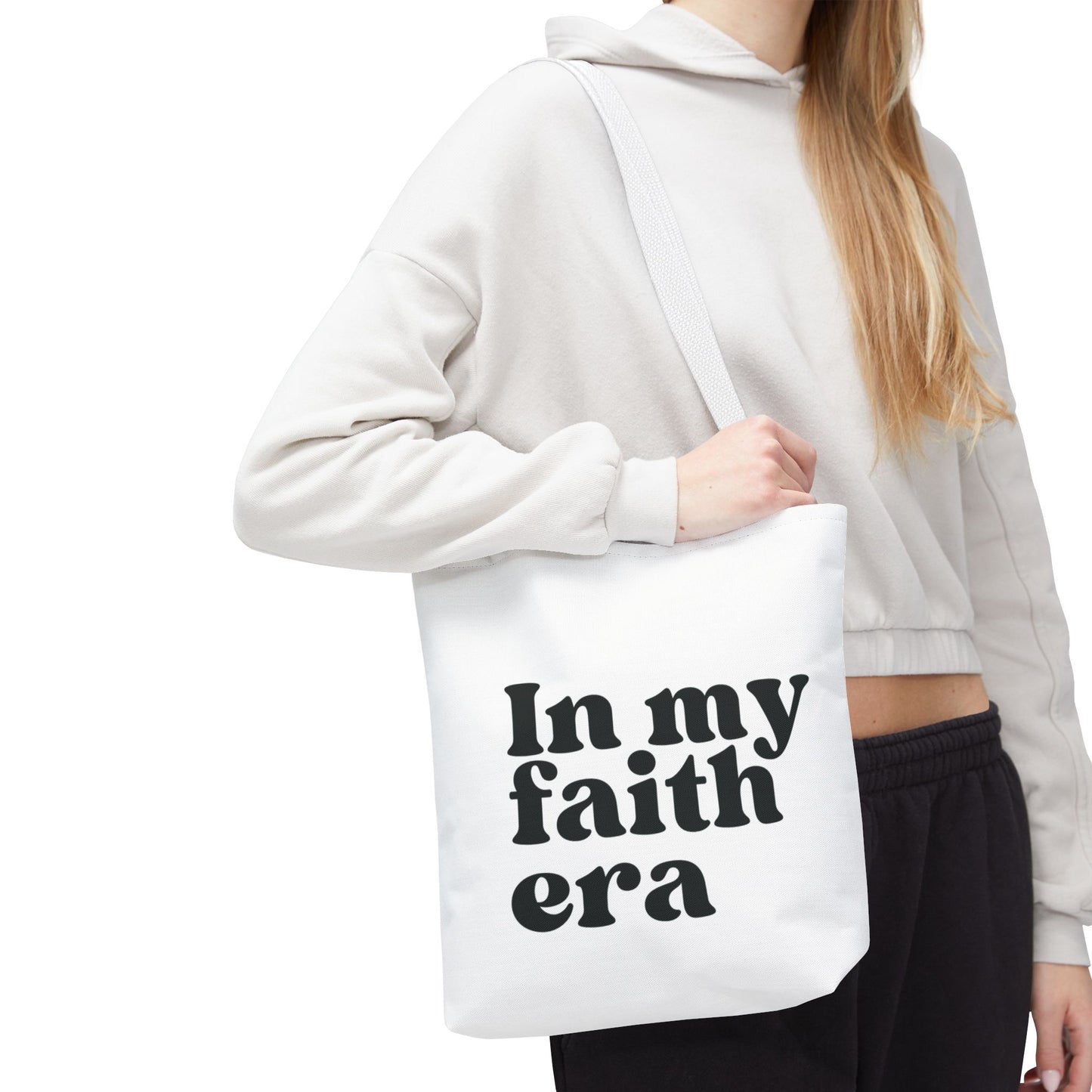 "In My Faith Era" Tote Bag