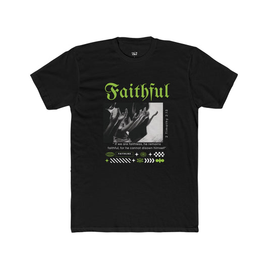 "Faithful Graphic " Unisex Cotton Crew Tee