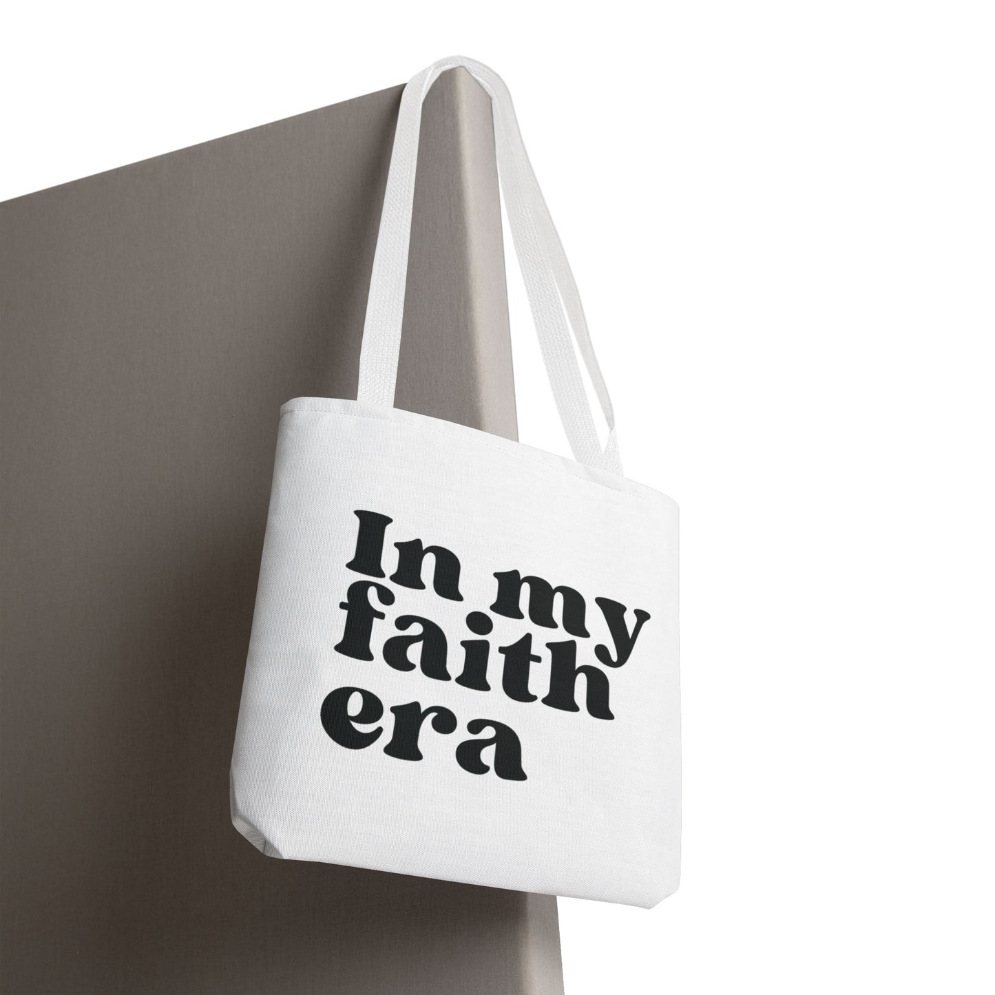 "In My Faith Era" Tote Bag