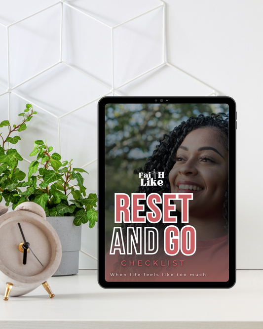 Reset & Go Checklist - Ebook